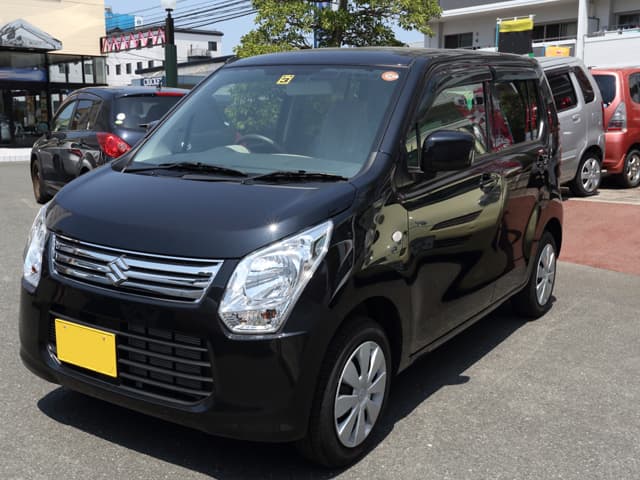 黒い軽自動車